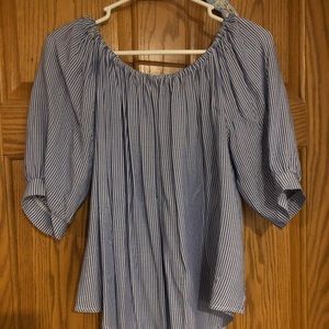 Soft off the shoulder shirt